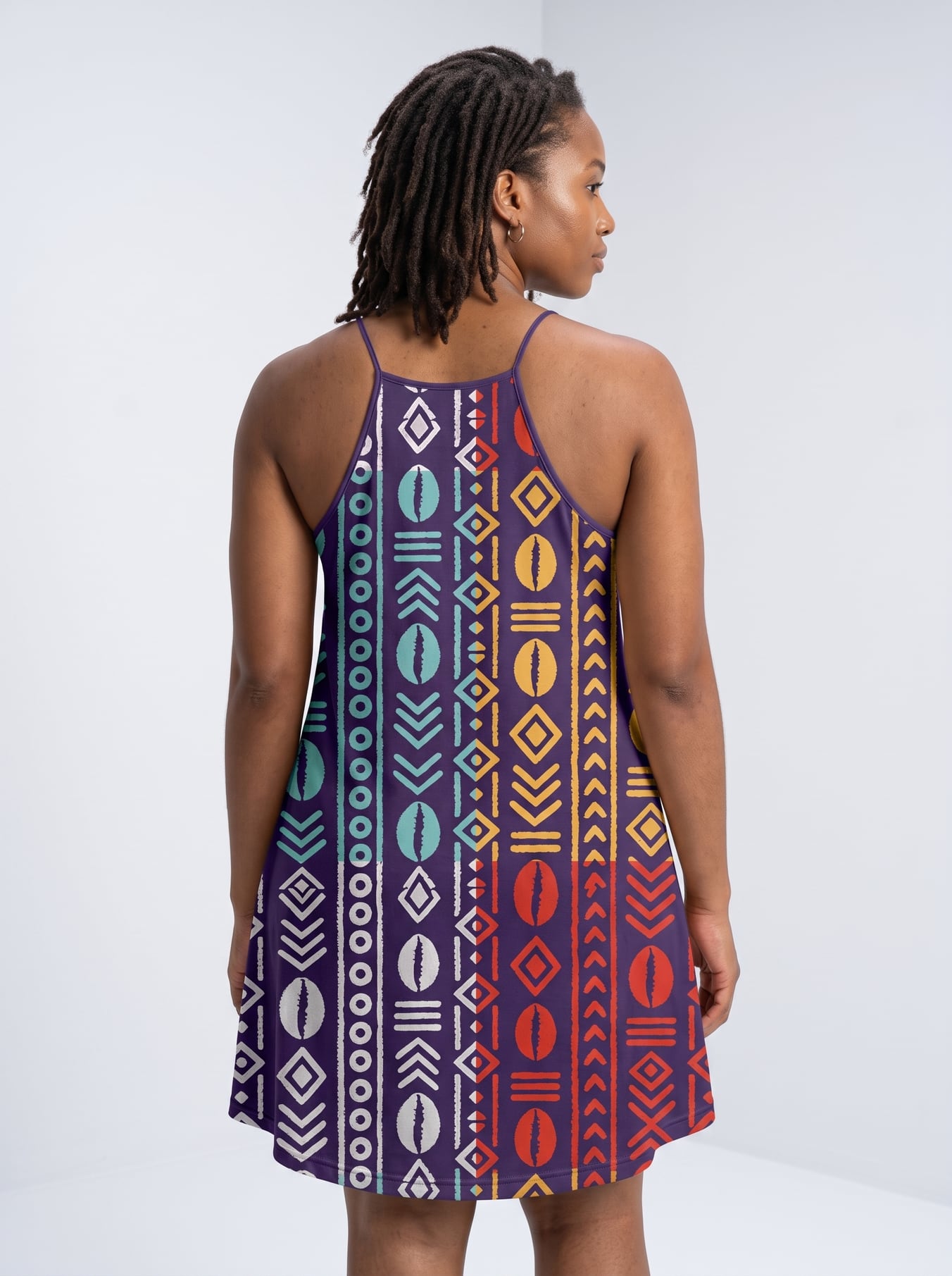 "Oshun Zamani" Built-in Mini Dress