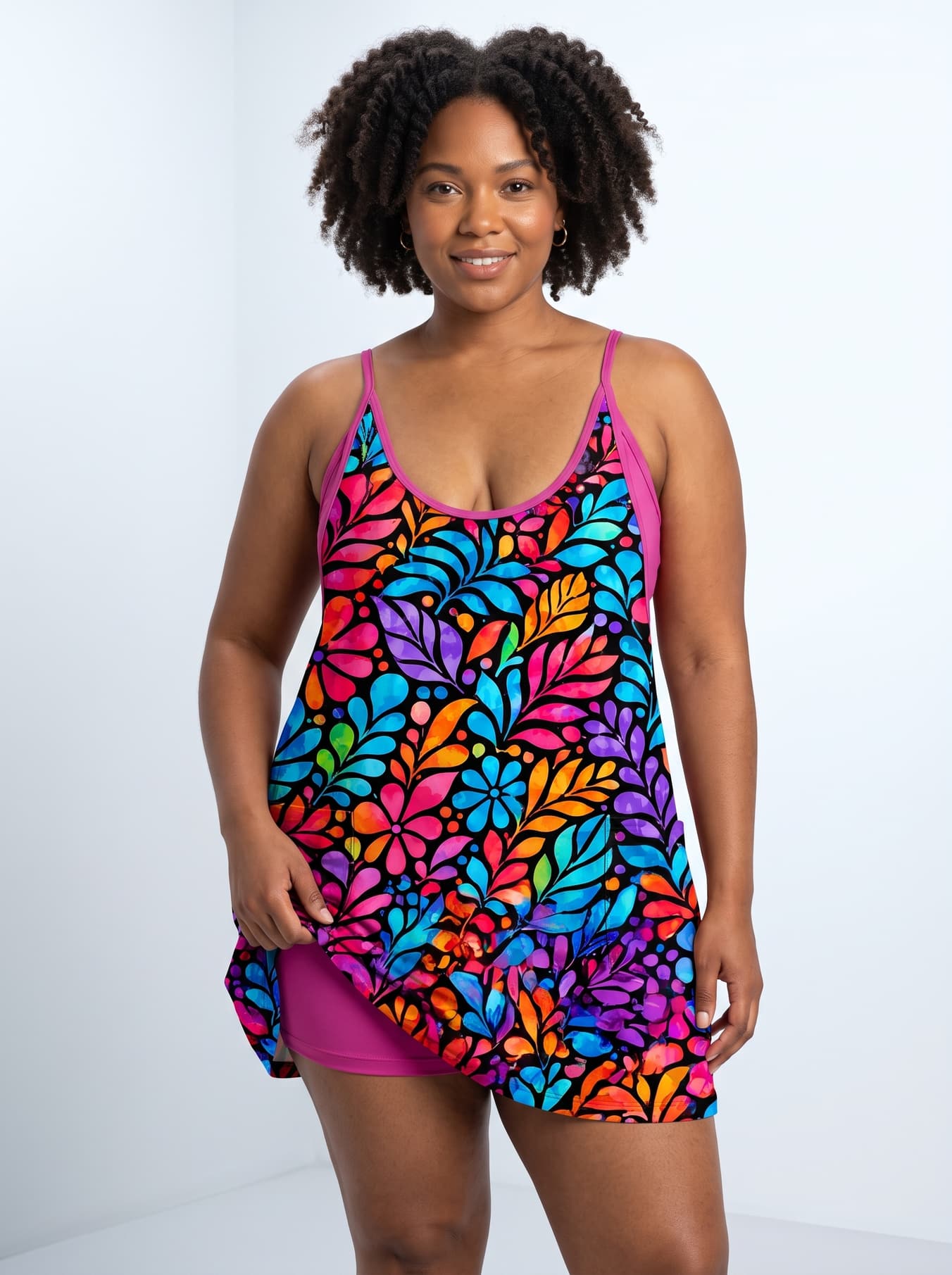 "Rangi" Built-in Mini Dress