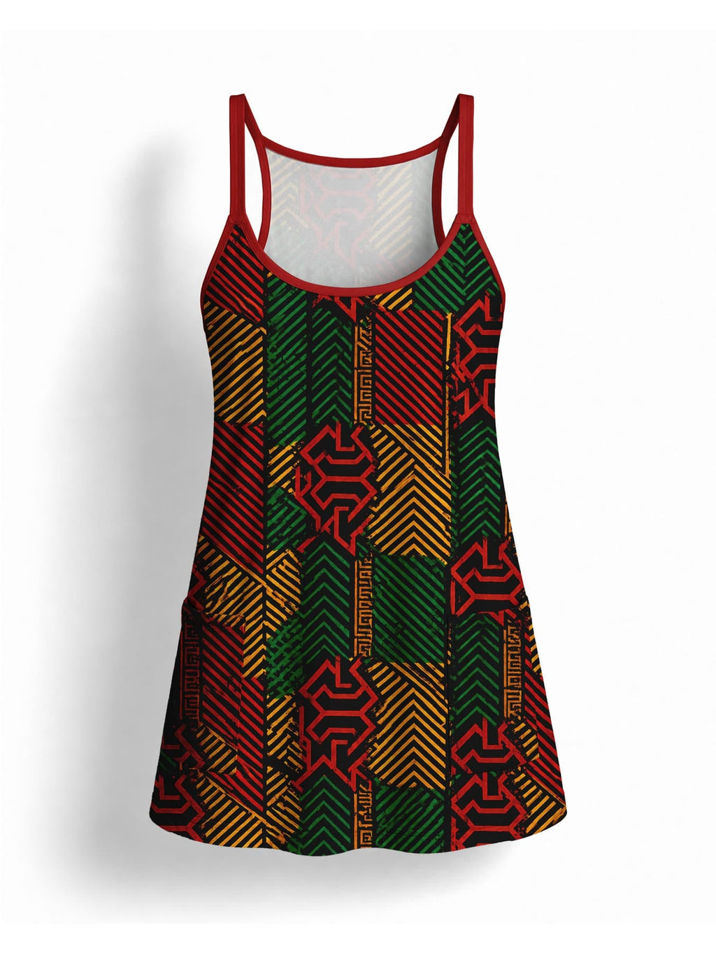 "Dakar" Built-in Bra Mini Dress