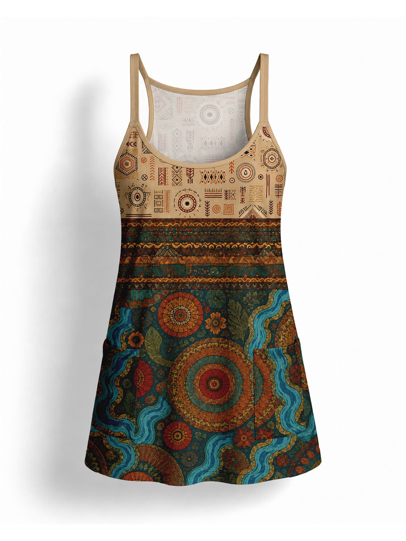 "Mto" Built-in Mini Dress