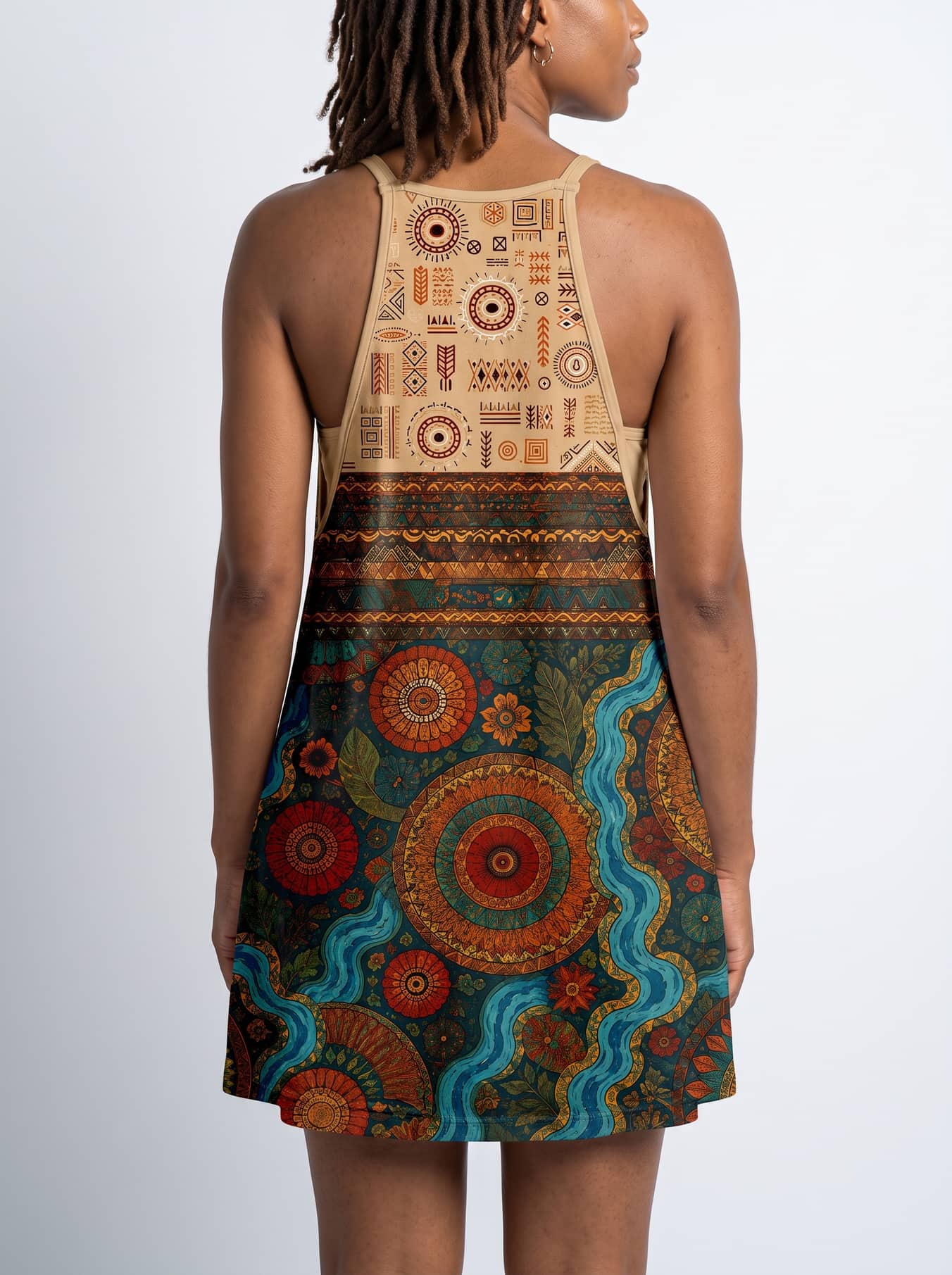 "Mto" Built-in Mini Dress
