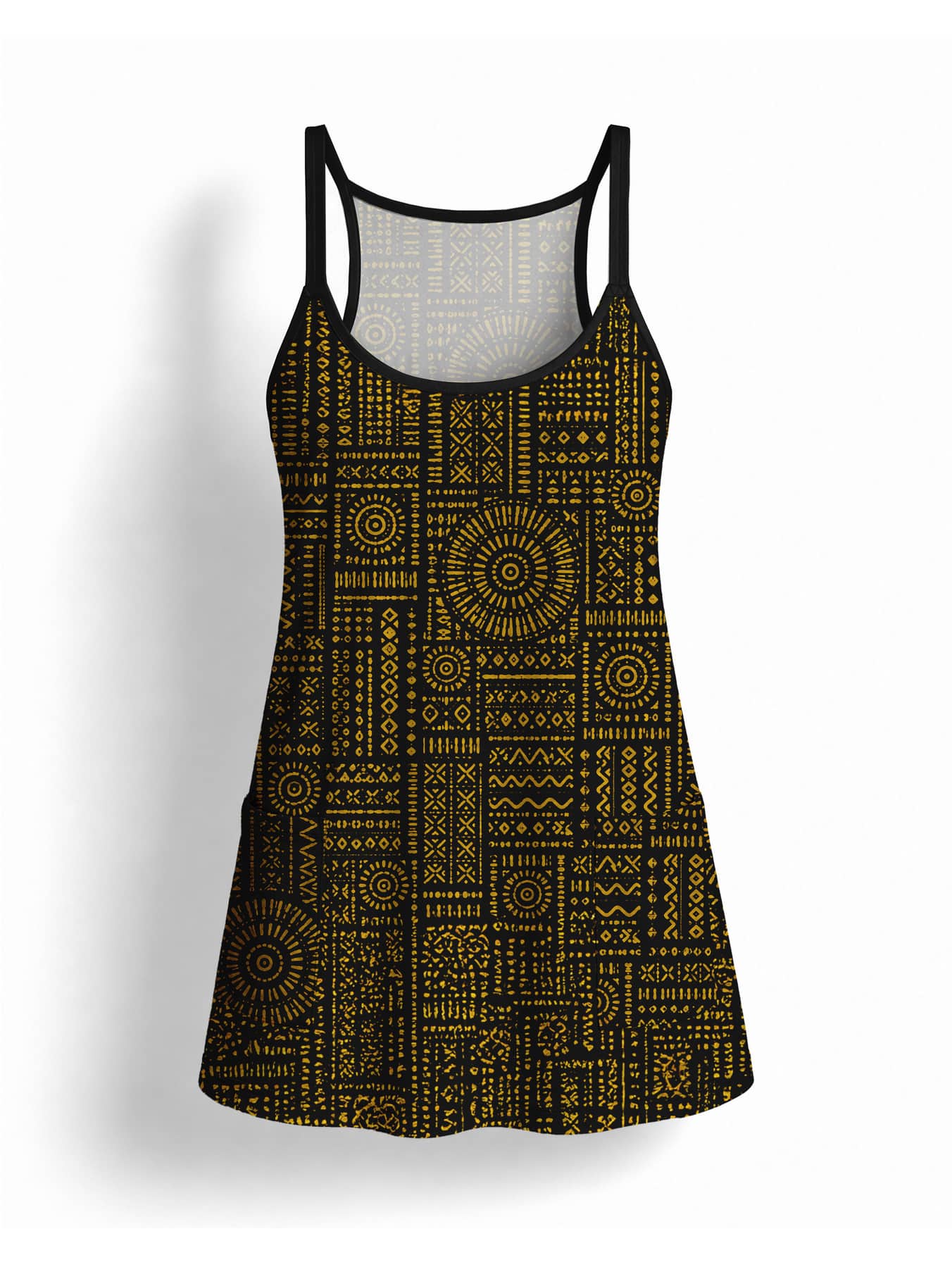 "Lamu" Built-in Mini Dress