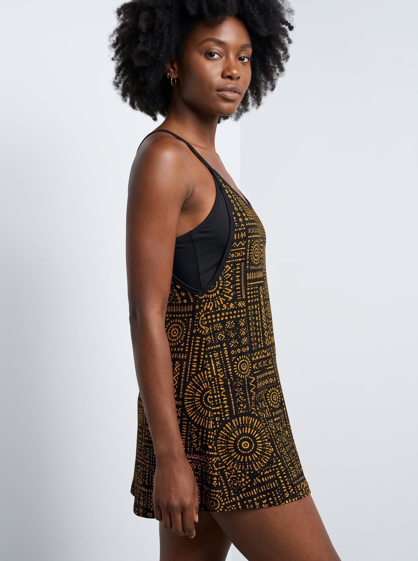 "Lamu" Built-in Mini Dress