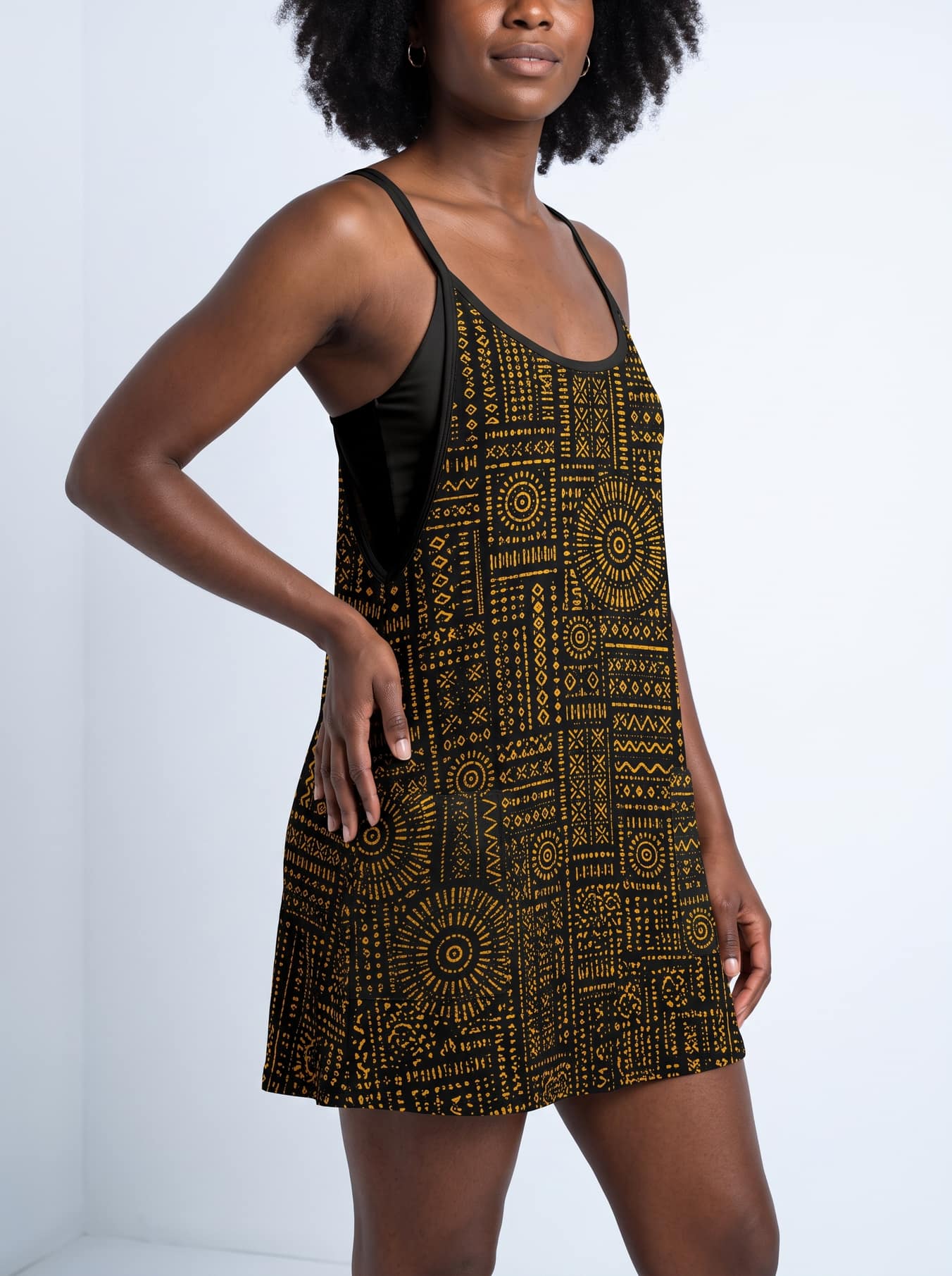 "Lamu" Built-in Mini Dress