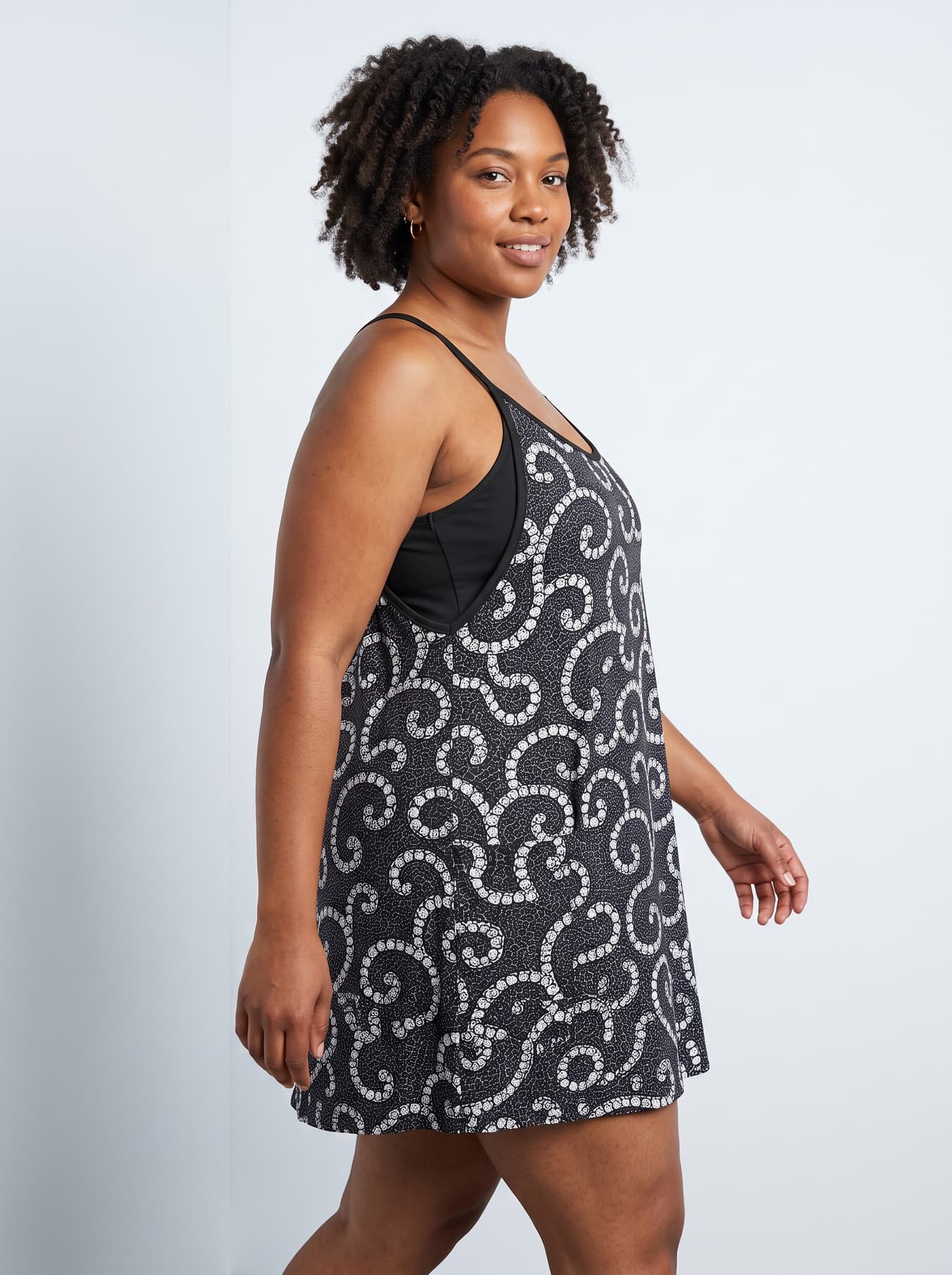 "Duara" Built-in Mini Dress