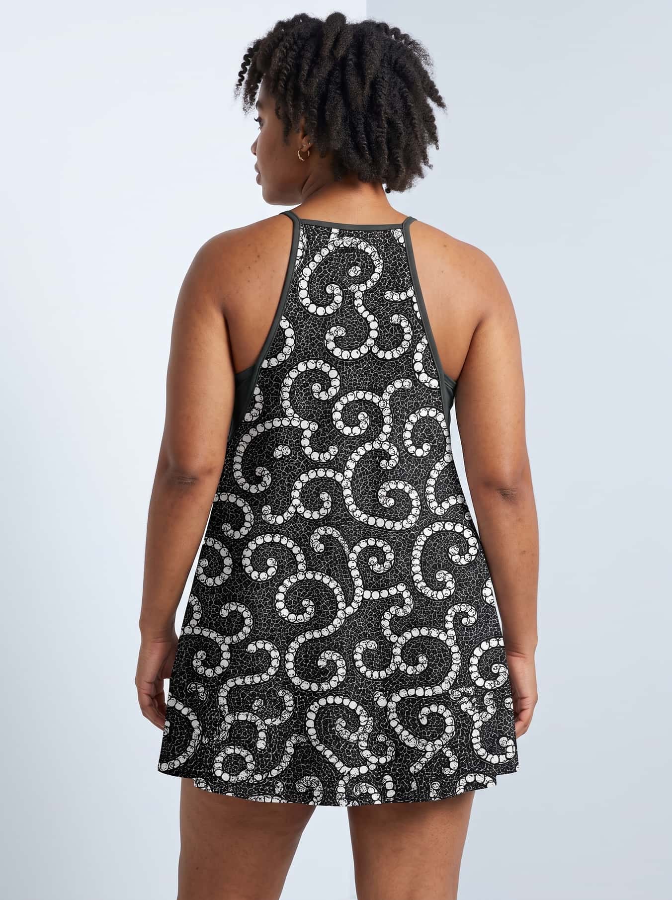 "Duara" Built-in Mini Dress