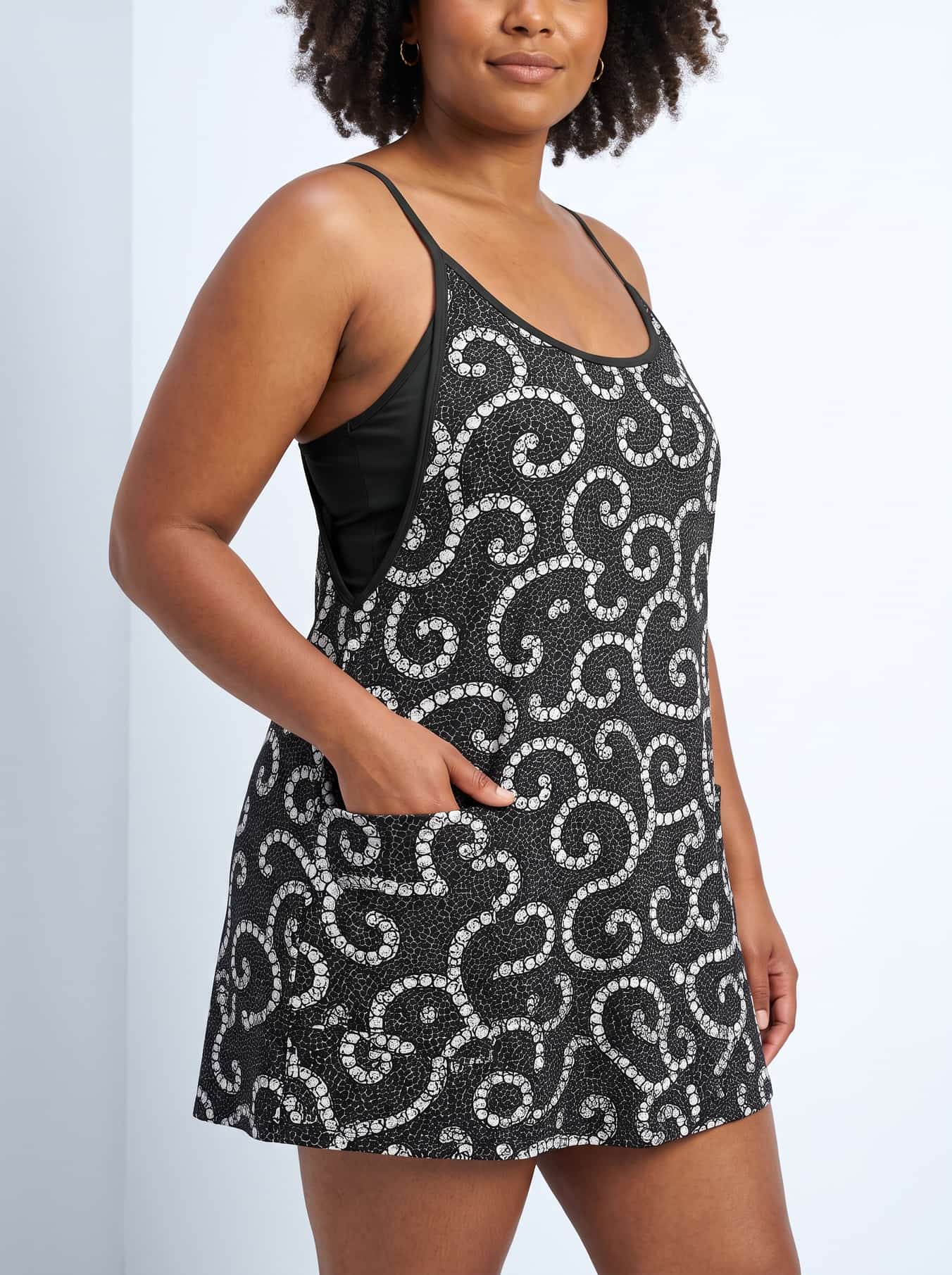 "Duara" Built-in Mini Dress