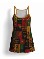 "Kumbuka" Built-in Mini Dress