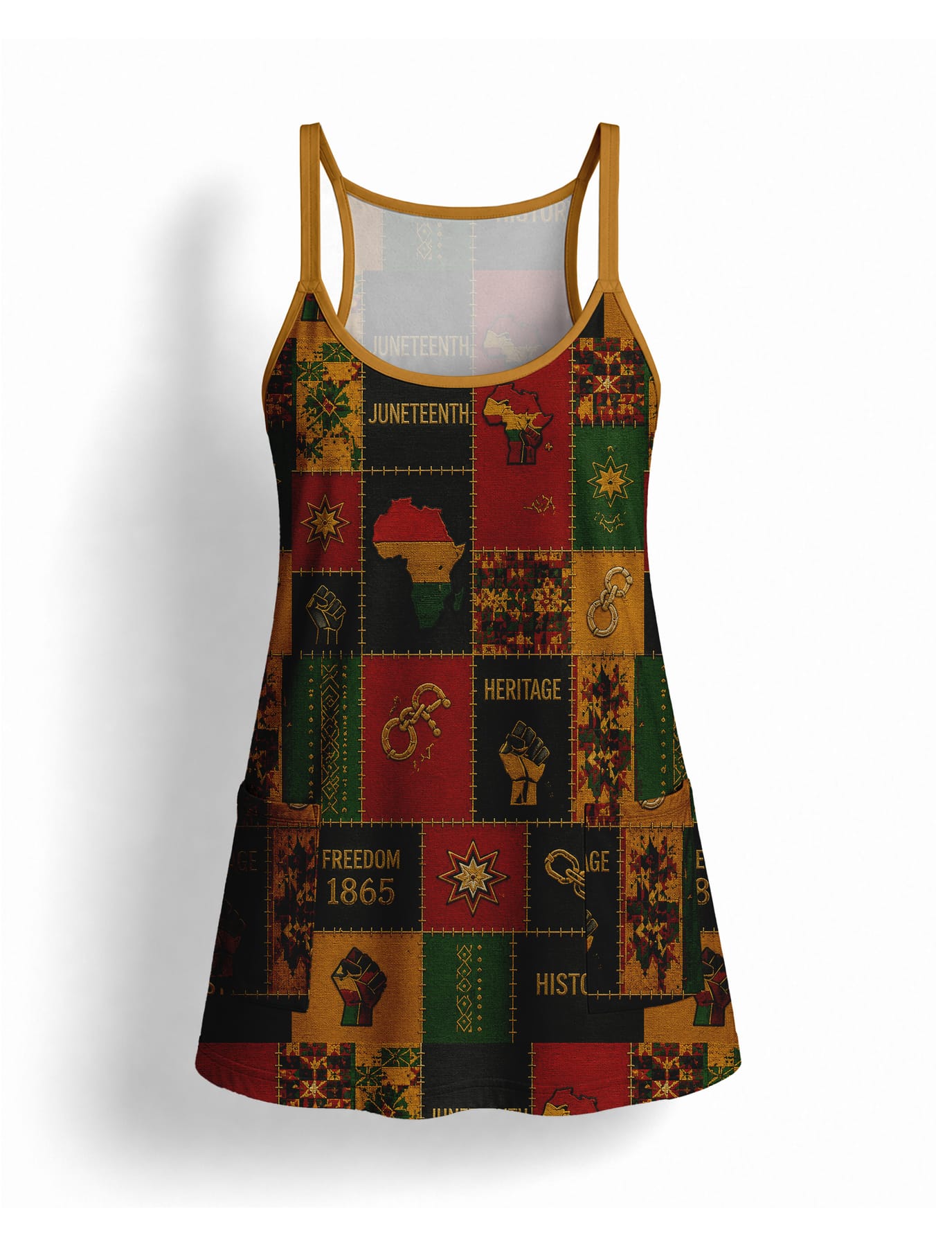 "Kumbuka" Built-in Mini Dress