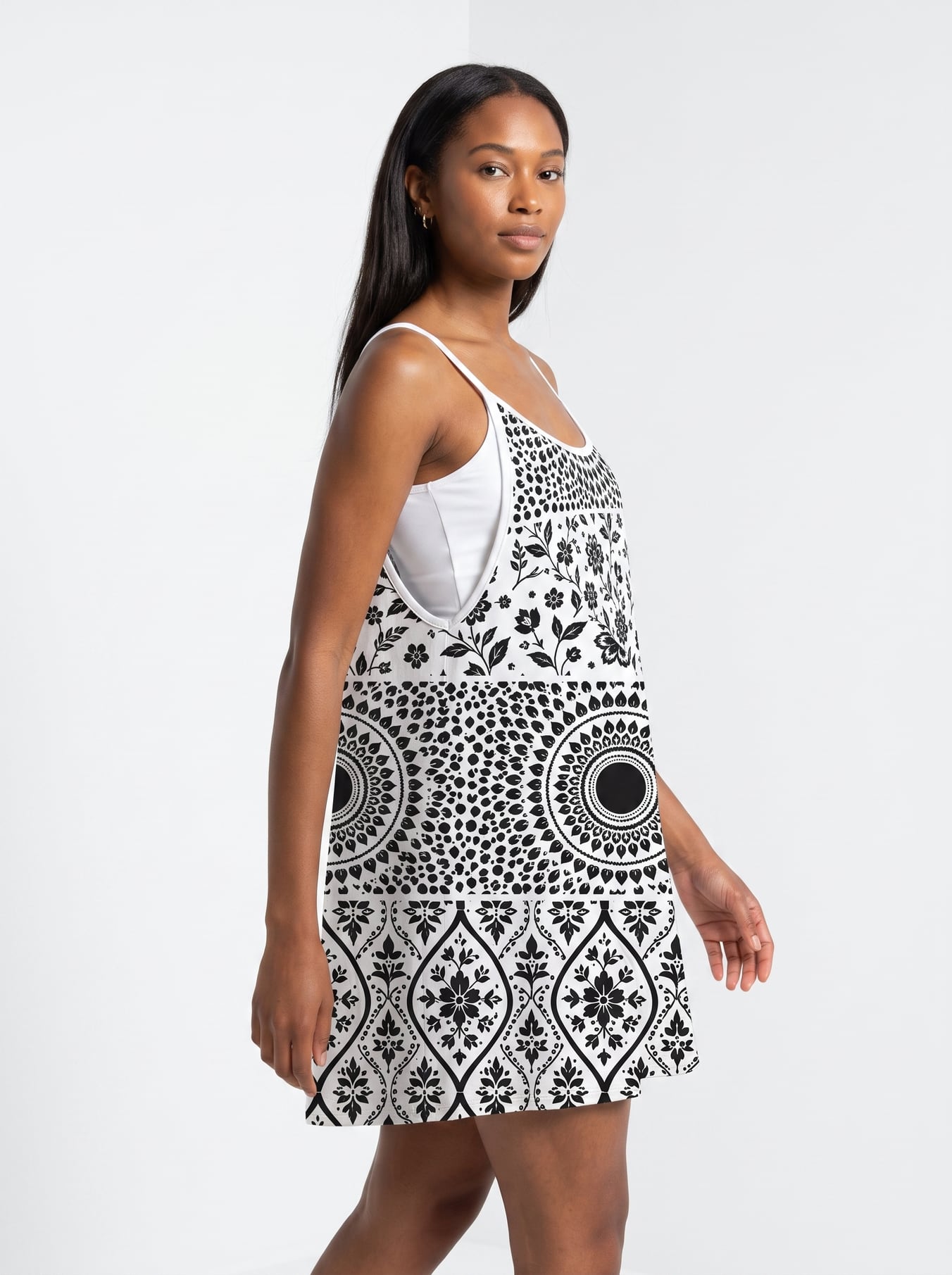 "Mwanga" Built-in Mini Dress