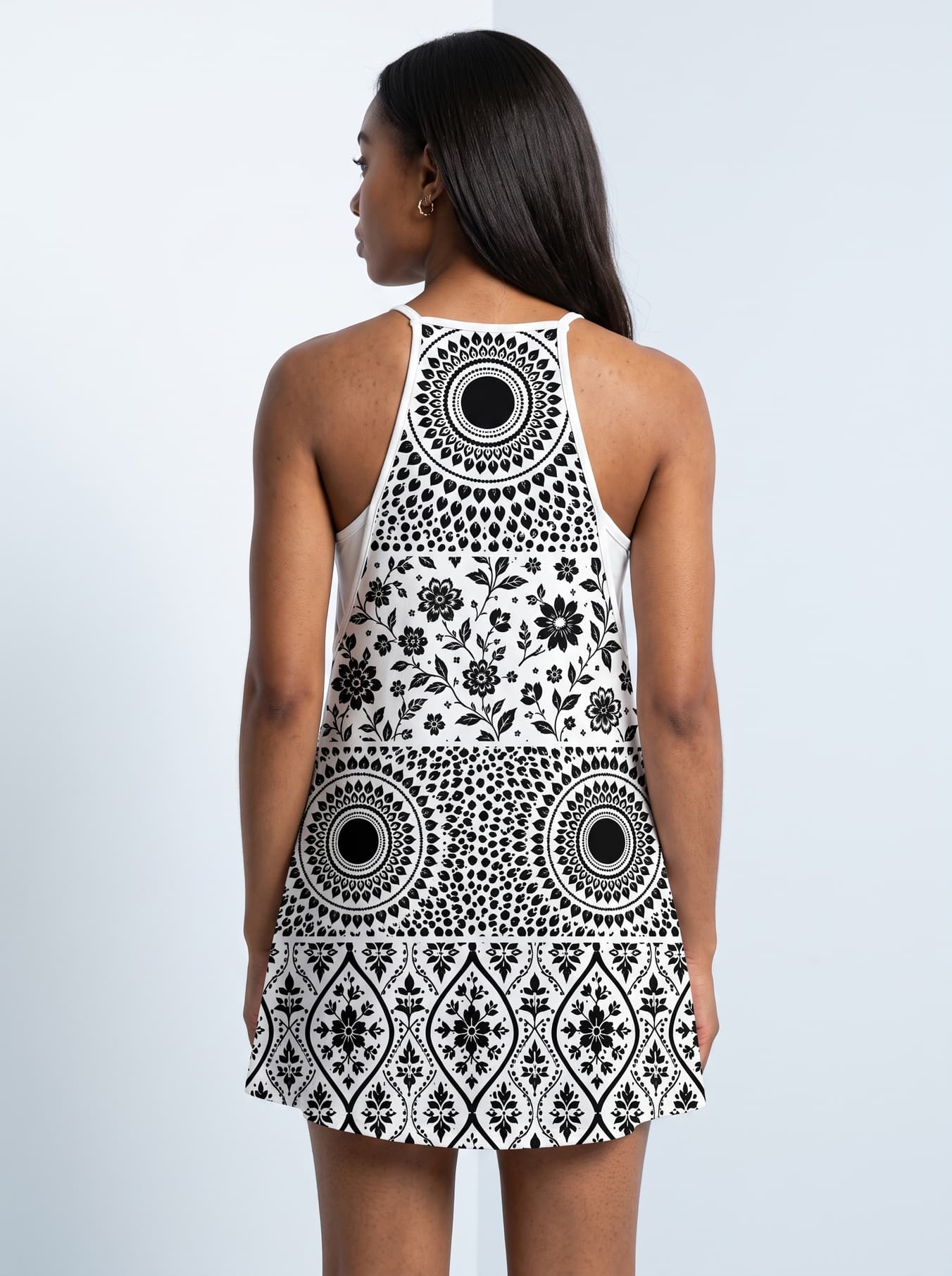 "Mwanga" Built-in Mini Dress