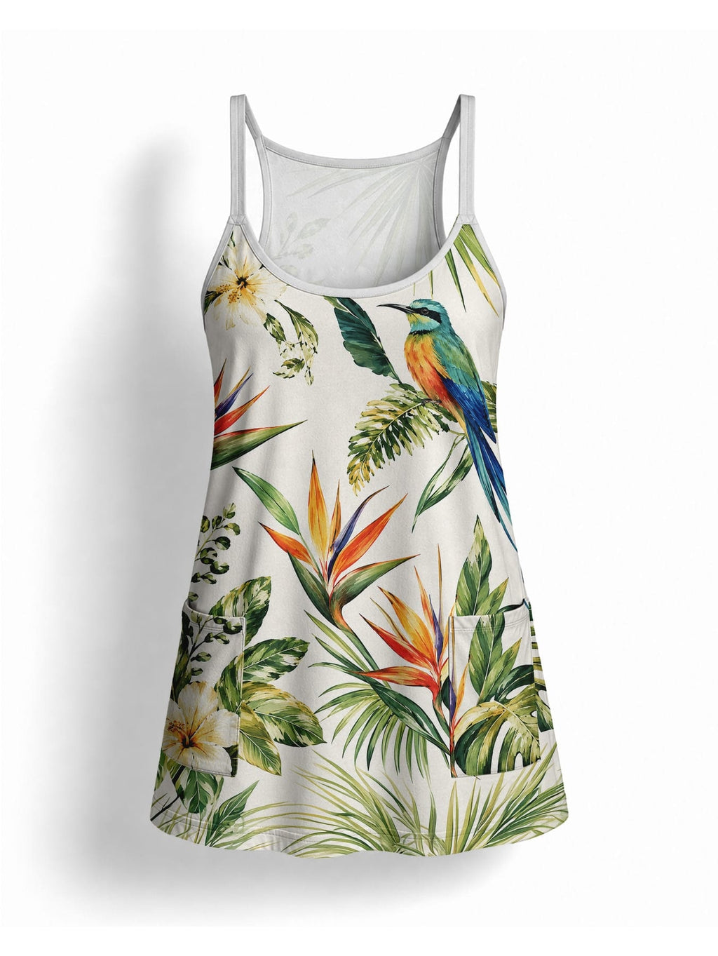"Ndege" Built-in Bra Mini Dress