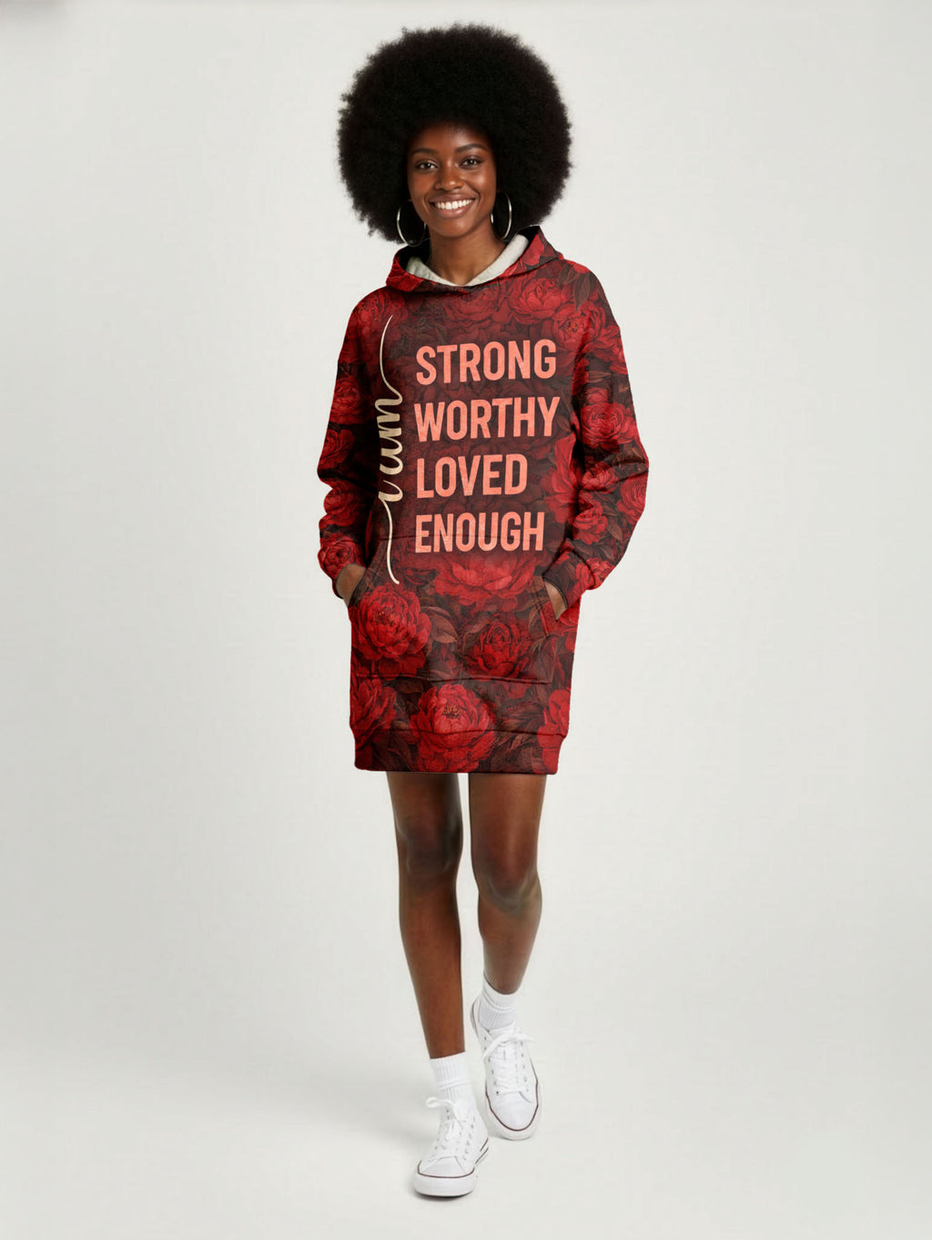 "Tosha" Hoodie Dress