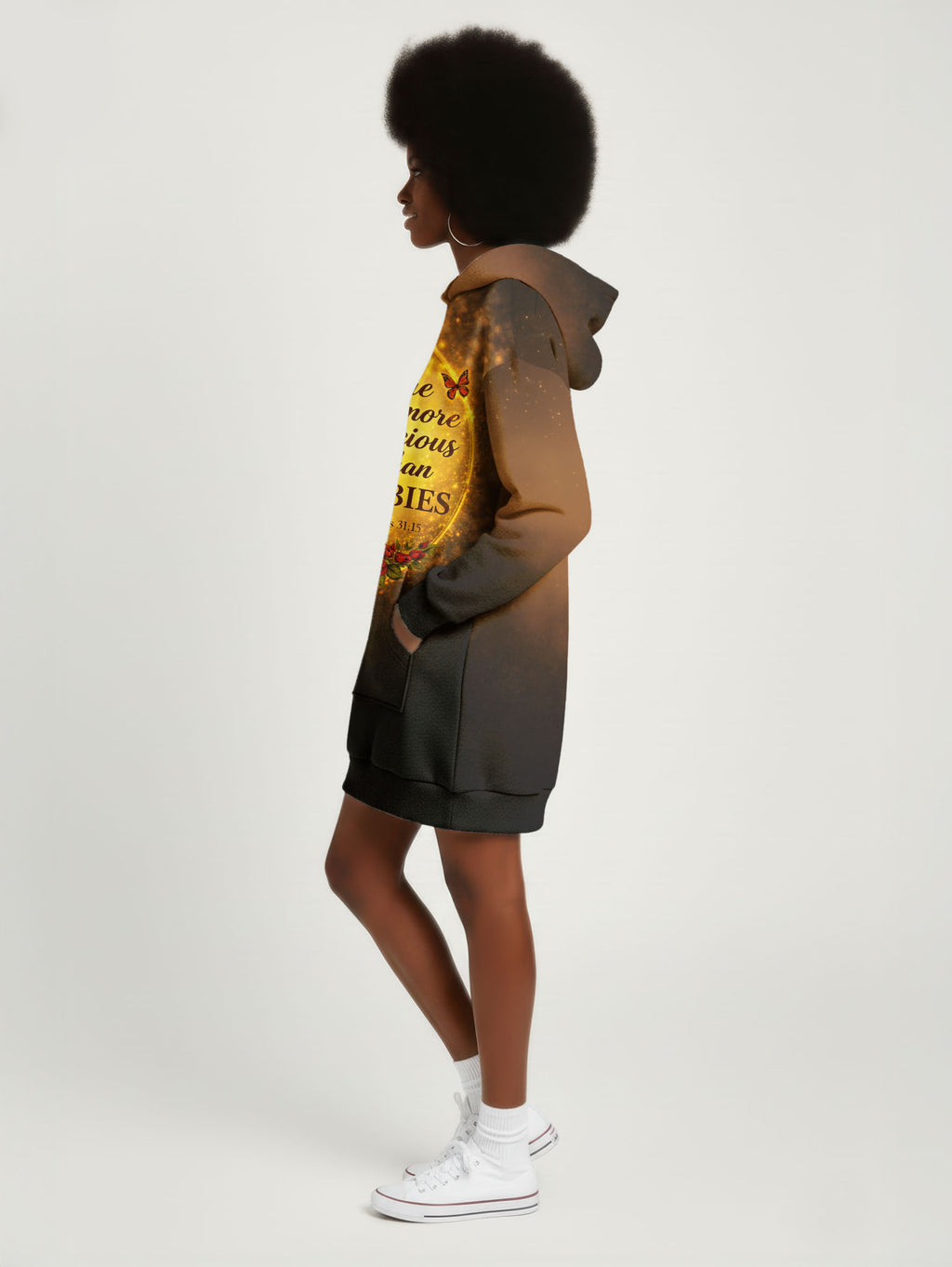 "Thamani" Hoodie Dress