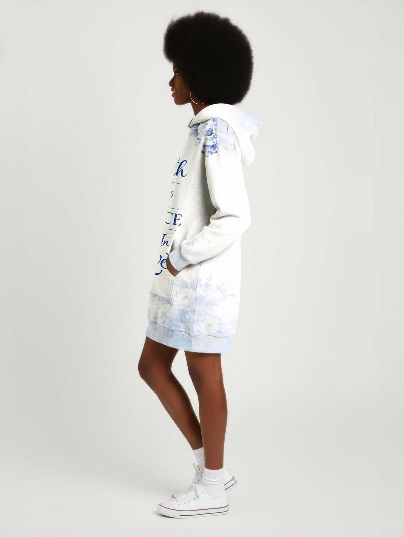 "Neema" Hoodie Dress