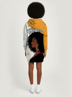 Feeling Blacknificient Hoodie Dress