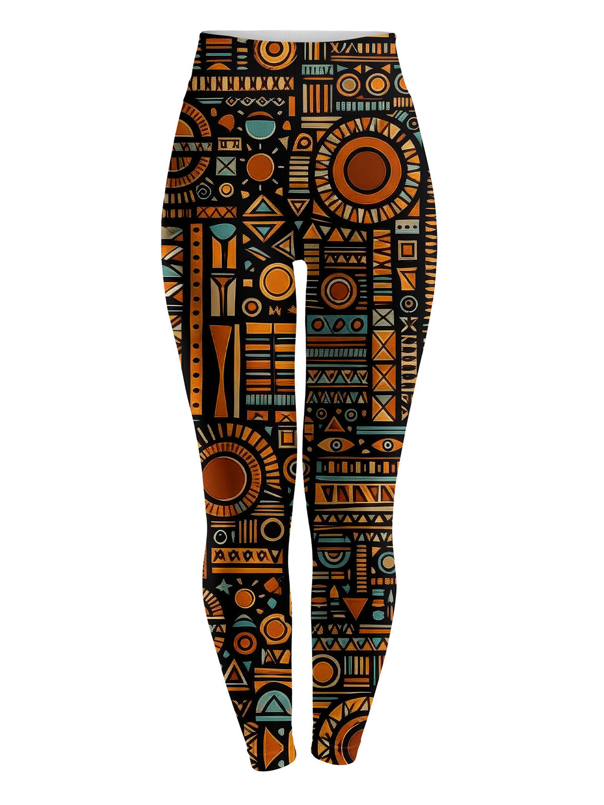 Afrocentric Pattern Leggings
