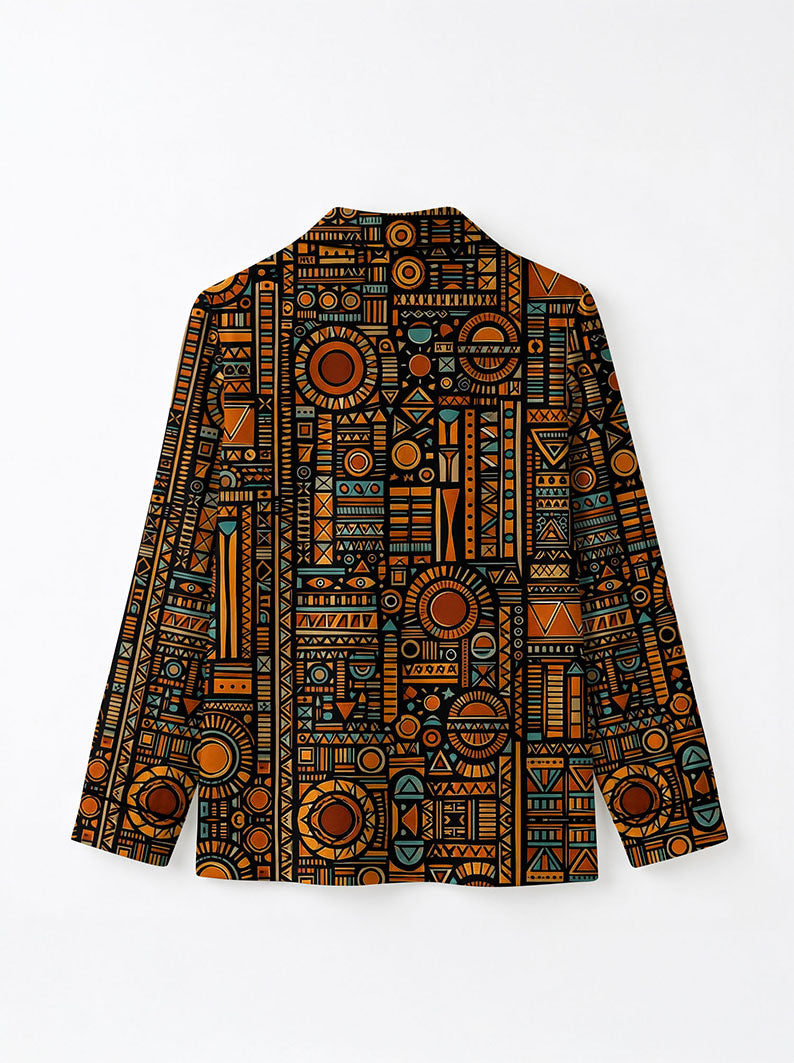 Afrocentric Pattern Pajama Set