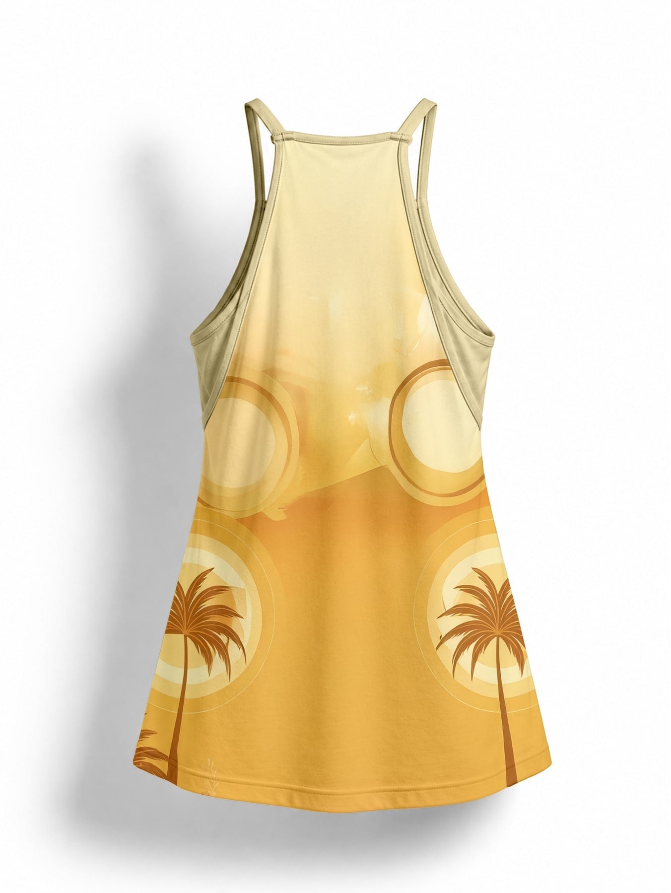 Ancestral Flame Built-in Bra Mini Dress