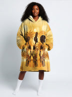 Ancestral Flame Blanket Hoodie