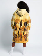Ancestral Flame Blanket Hoodie