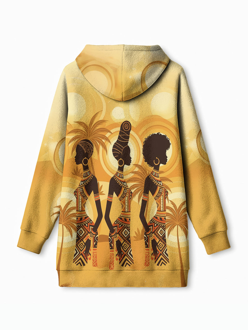 Ancestral Flame Blanket Hoodie