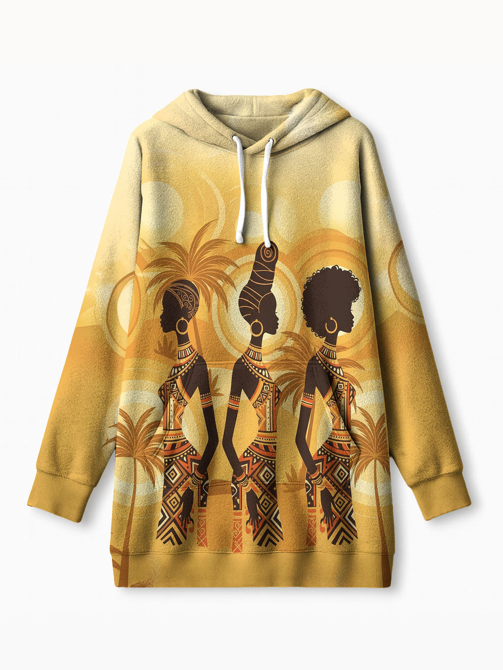 Ancestral Flame Blanket Hoodie