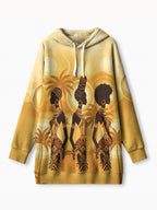 Ancestral Flame Blanket Hoodie