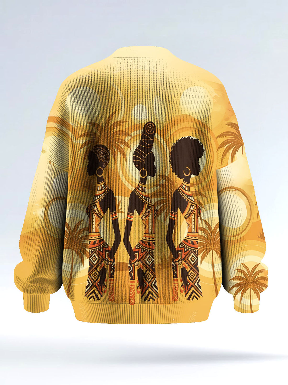 Ancestral Flame Knitted Cardigan
