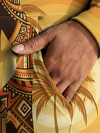 Ancestral Flame Hoodie Dress