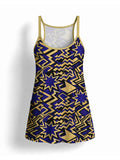 Royal Blue Sheba Built-in Bra Mini Dress
