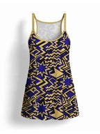 Royal Blue Sheba Built-in Bra Mini Dress