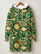Emerald Sheba Hoodie Dress