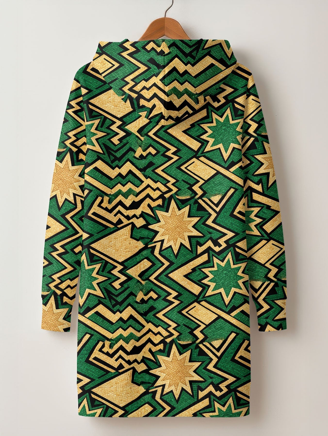 Emerald Sheba Hoodie Dress