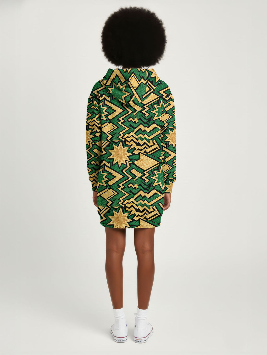 Emerald Sheba Hoodie Dress