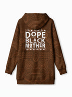 Dope Black Mom Blanket Hoodie