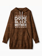 Dope Black Mom Blanket Hoodie
