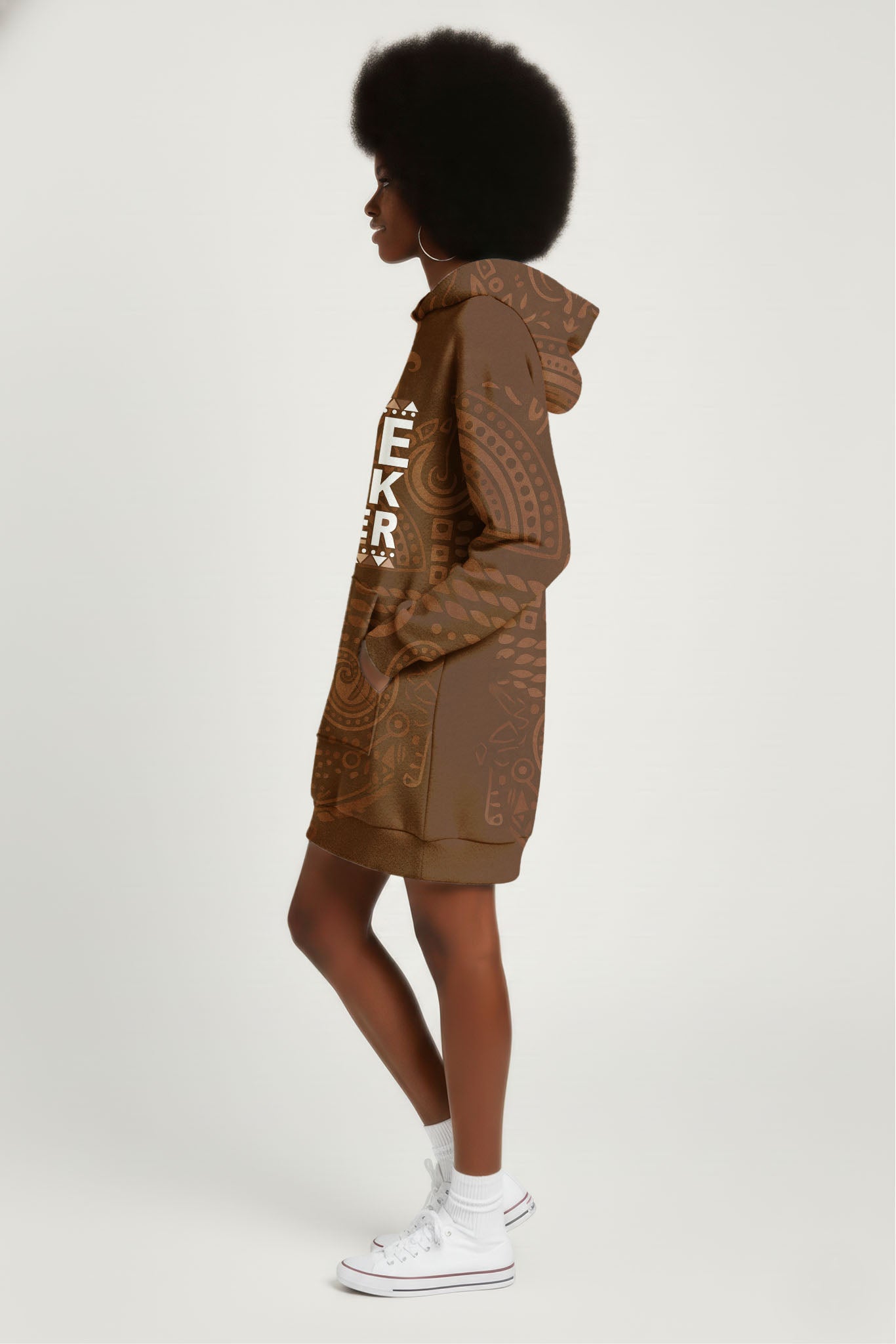 Dope Black Mom Hoodie Dress