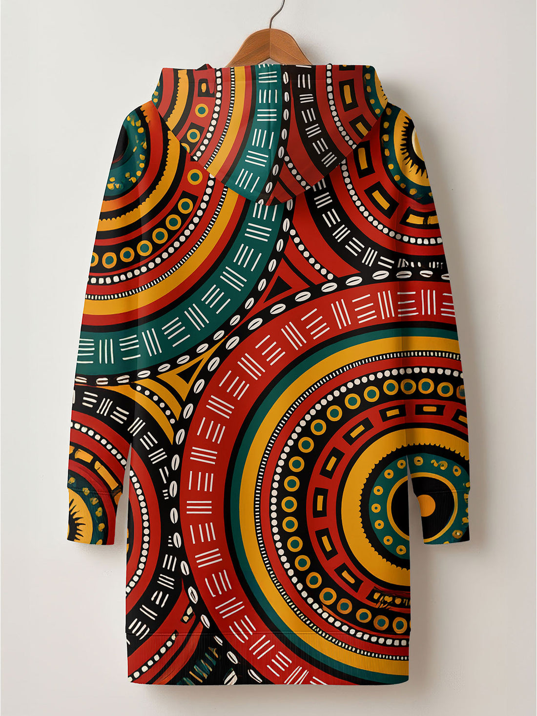 "Ankara" Hoodie Dress