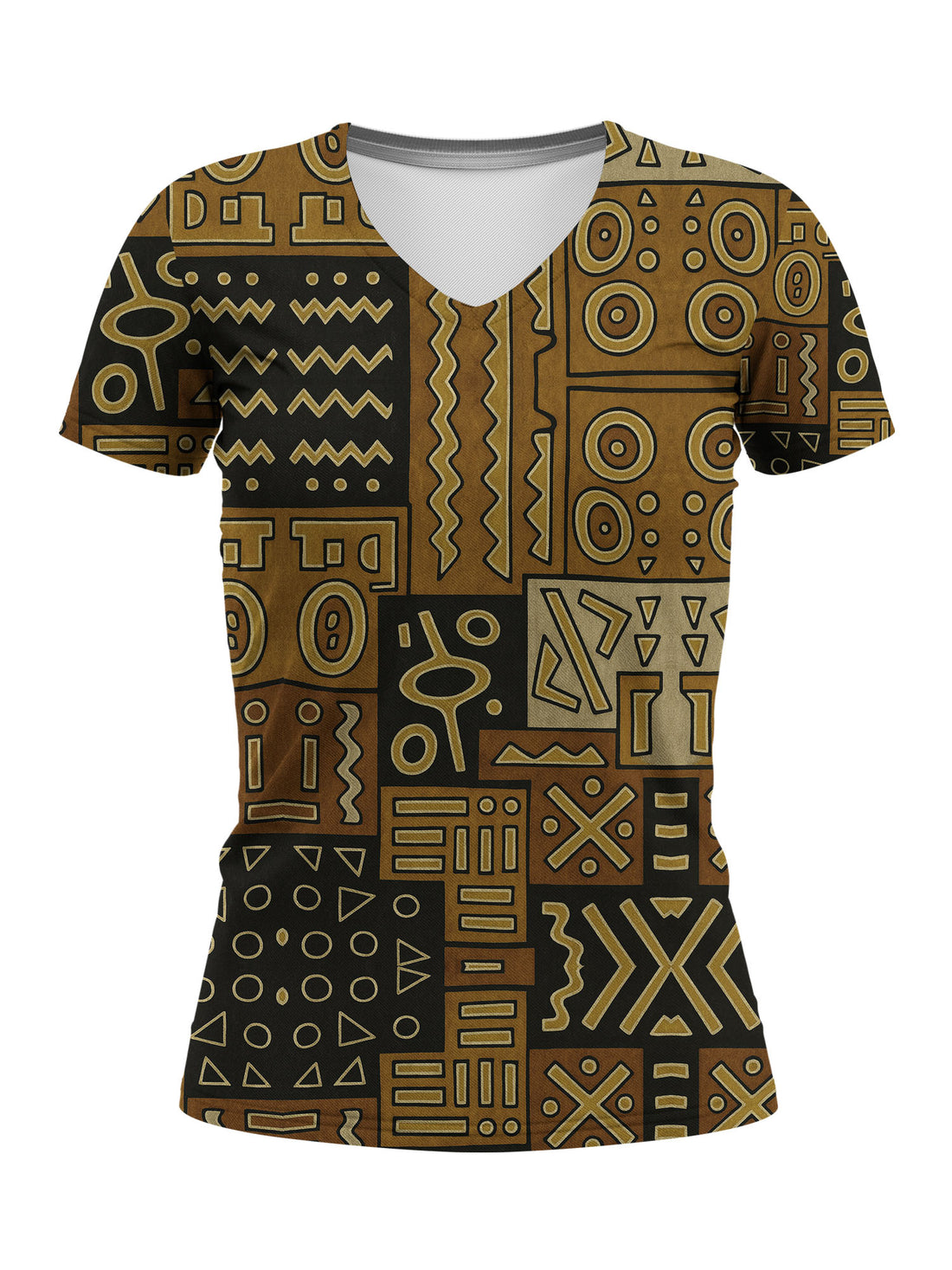 Sankofa V-Neck T-Shirt