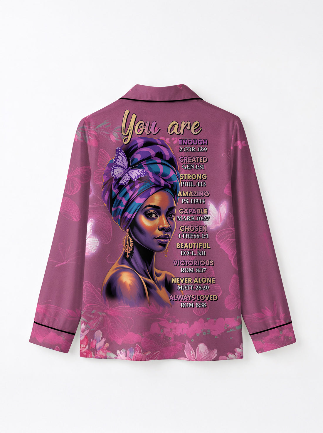 Pink Orchid Pajama Set