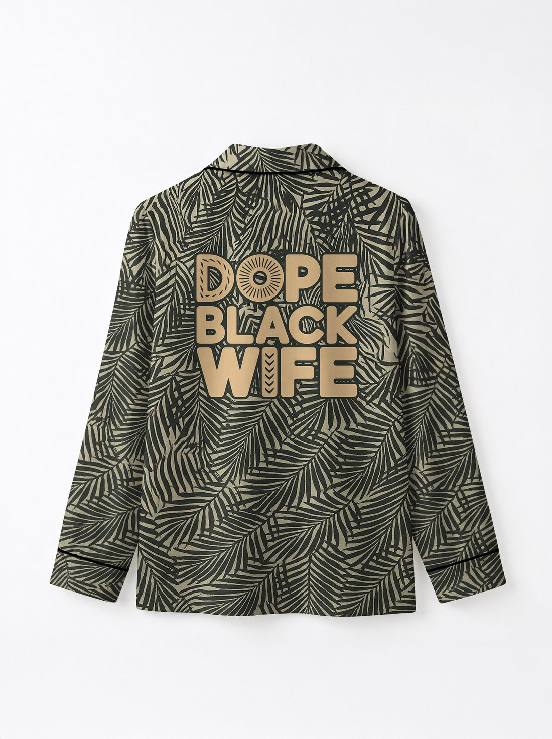 Dope Black Wife Pajama Set