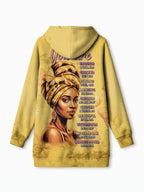Yellow Orchid Blanket Hoodie