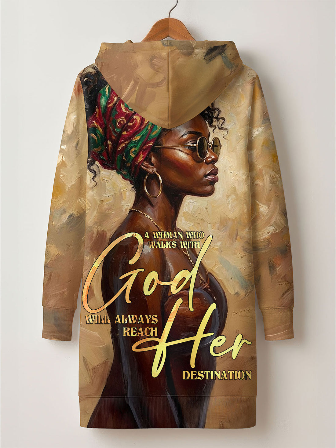 Faith Sunflower Hoodie Dress