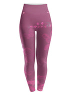 "Imani" Wild Rose Leggings