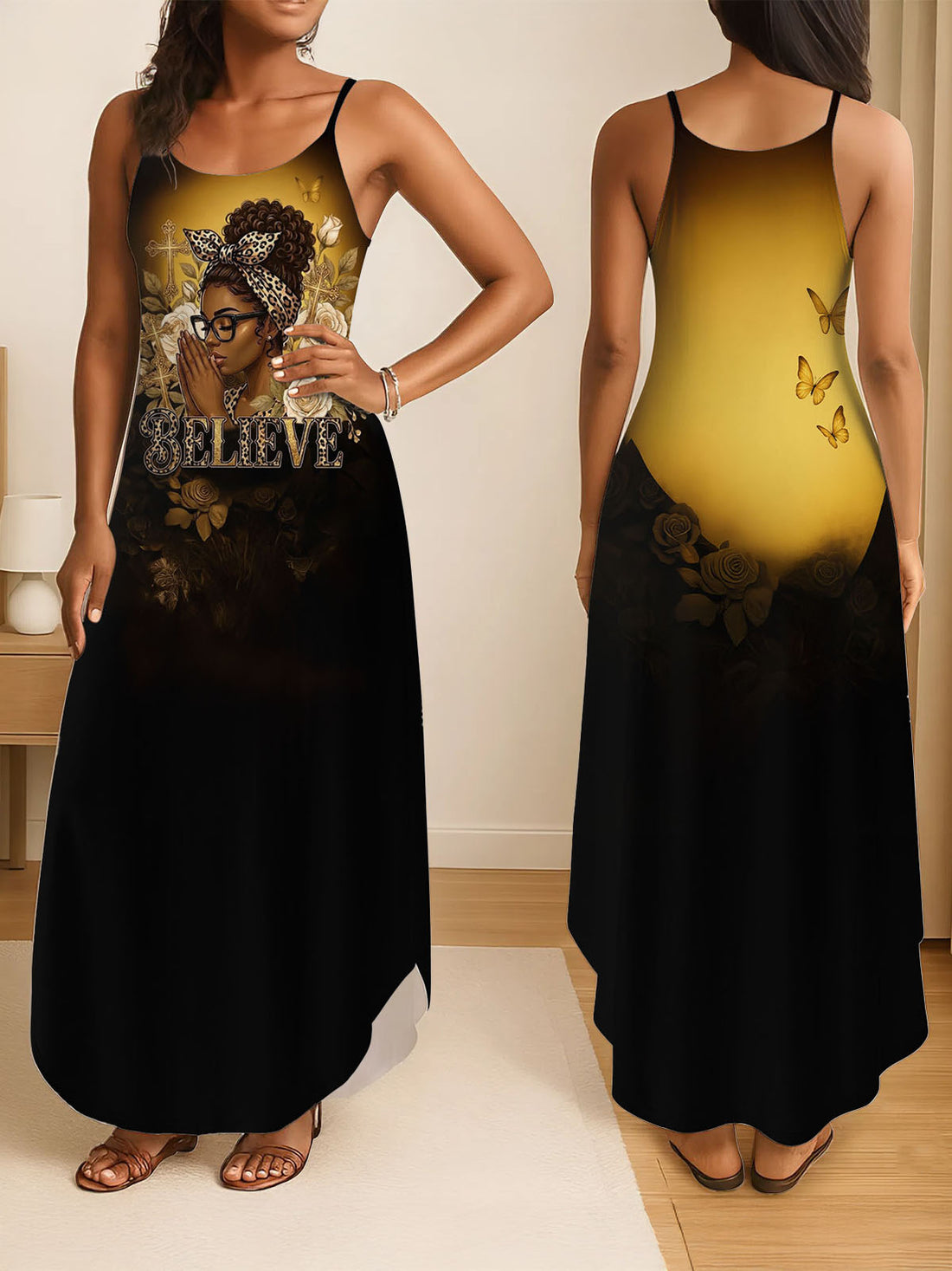Imani Amber Maxi Dress