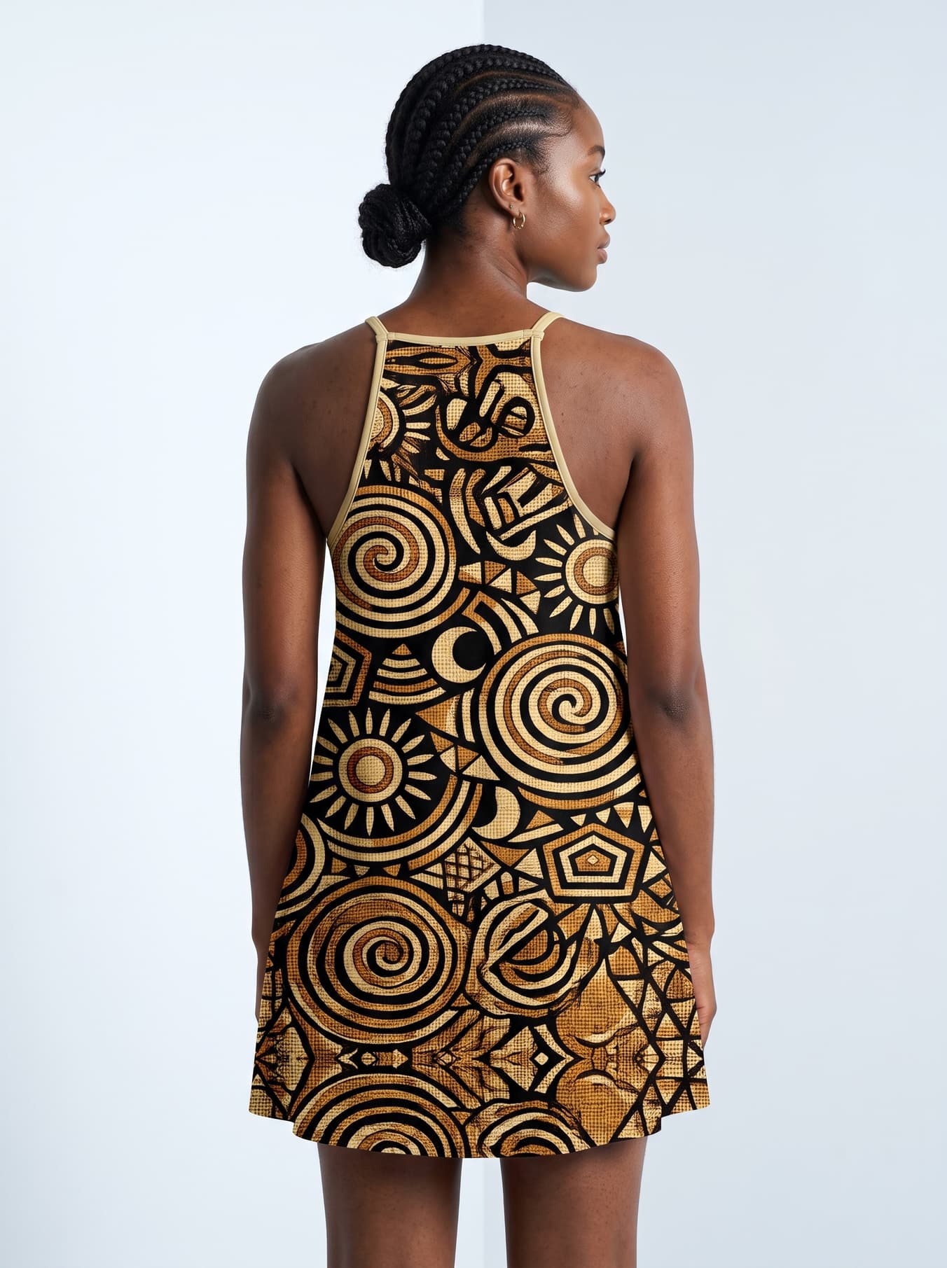 Sahara Built-in Mini Dress