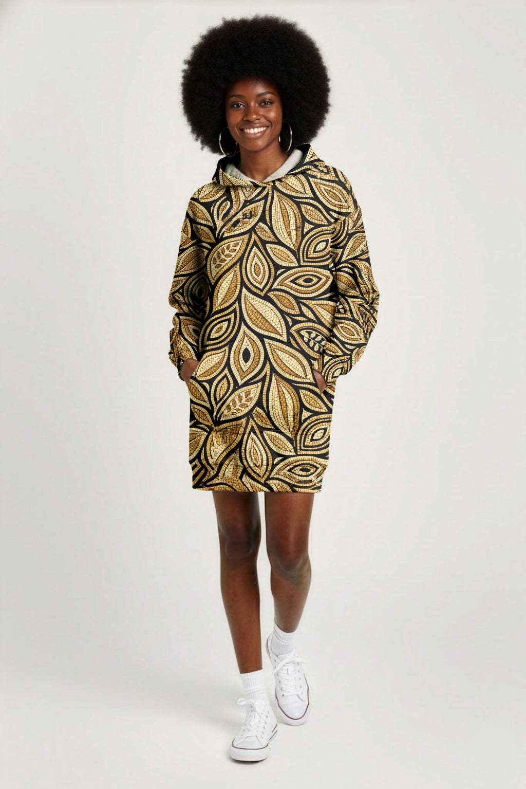 Ashanti Hoodie Dress