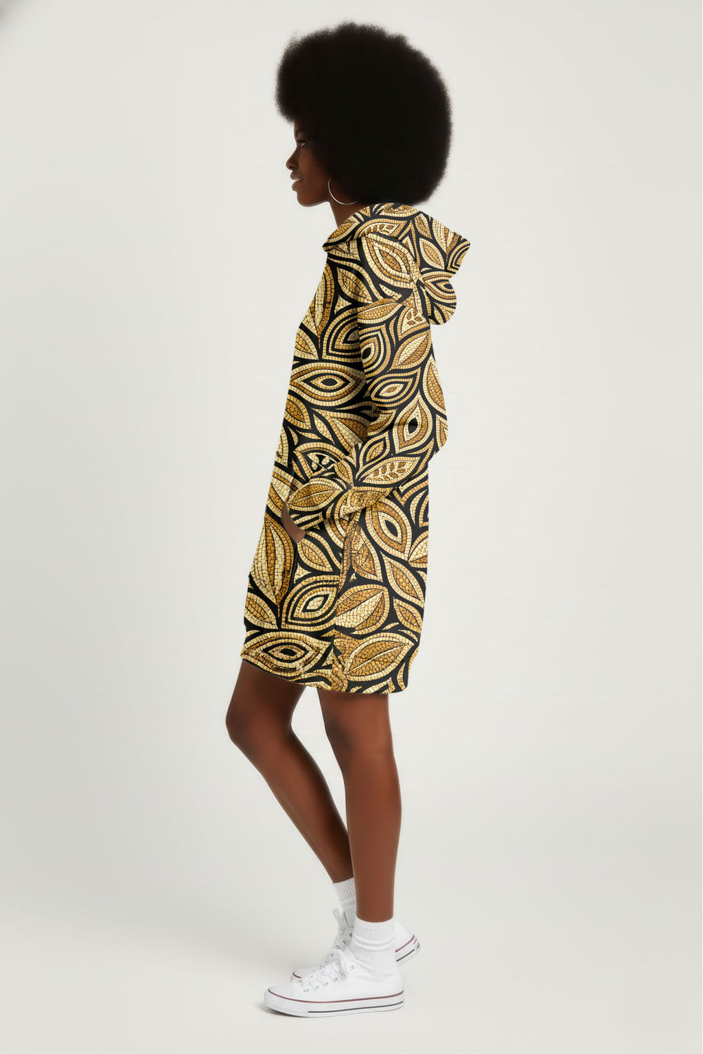 Ashanti Hoodie Dress
