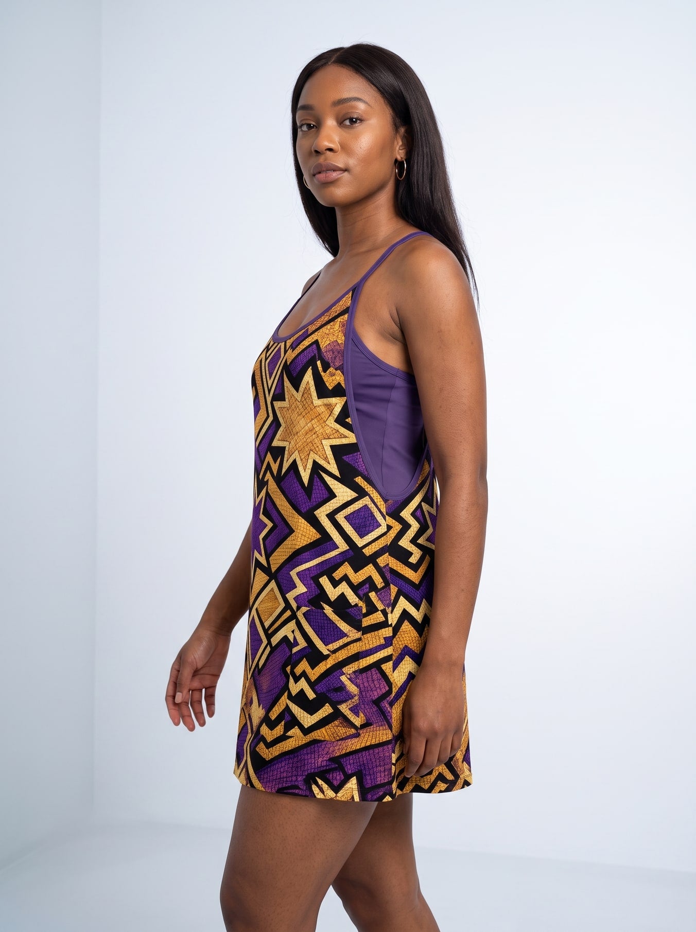 Sheba Built-in Mini Dress